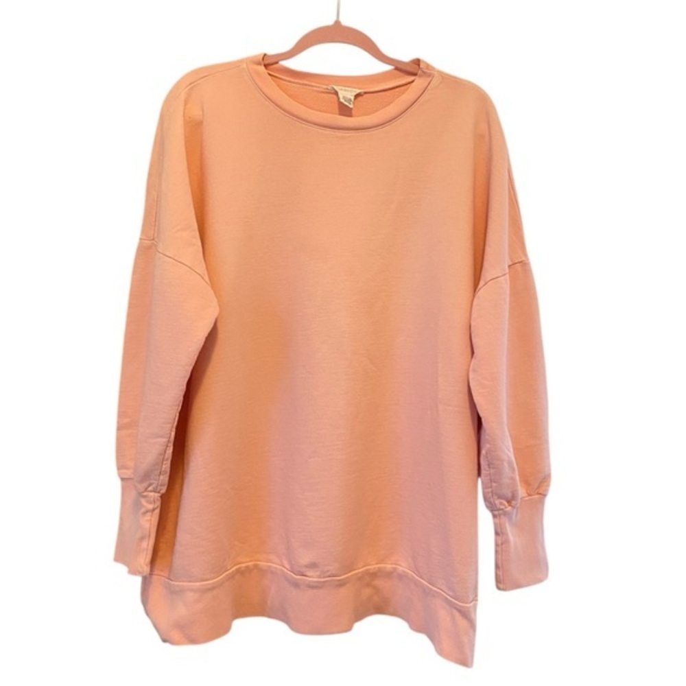 CASLON Peach Tunic Top 2X